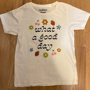 PacSun Golden Hour “What a Good Day” T-Shirt Size M like new. Runs small.